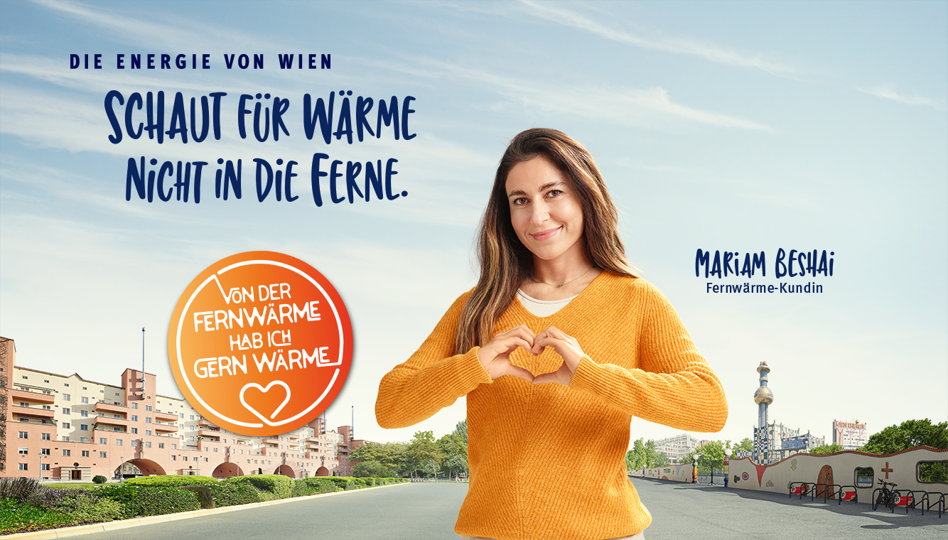 Mariam Beshai Fernwärme-Kundin